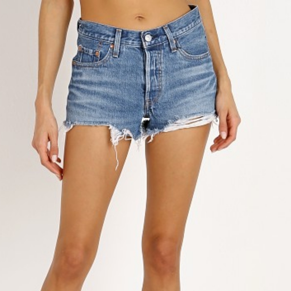 NWT Levi's 501 Mid Rise Jean Shorts